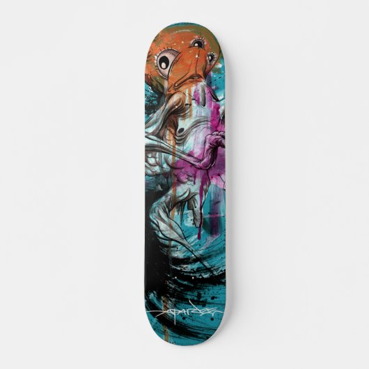 Körper Alex Pardee "Stoomach " Skateboard (Vorne)
