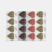 *KÖRPER* CHRISTMAS BLANKET FLEECEDECKE (Vorderseite (Horizontal))