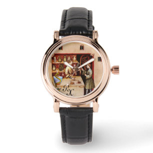 KÖRPER DER HYGEIA MONOGRAM - MEDIZIN, Pharmazie Armbanduhr