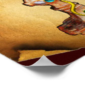 KÖRPER DER HYGEIA MONOGRAM - MEDIZIN, Pharmazie Poster (Ecke)