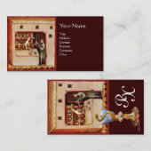 KÖRPER DER HYGEIA MONOGRAM - MEDIZIN, Pharmazie Visitenkarte (Vorne/Hinten)