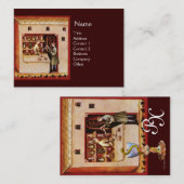 KÖRPER DER HYGEIA MONOGRAM - MEDIZIN, Pharmazie Visitenkarte (Vorne/Hinten)