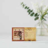 KÖRPER DER HYGEIA MONOGRAM - MEDIZIN, Pharmazie Visitenkarte (Stehend Vorderseite)