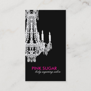 Körper, der Visitenkarte zuckert