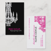 Körper, der Visitenkarte zuckert (Vorne/Hinten)