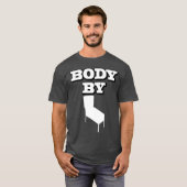 Körper durch Flipperautomaten T-Shirt (Vorne ganz)