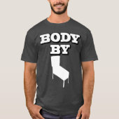 Körper durch Flipperautomaten T-Shirt (Vorderseite)