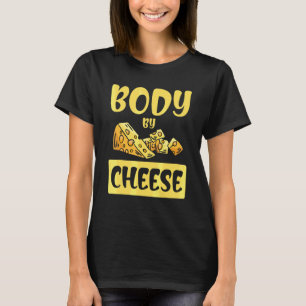 Körper Durch Käse Foodie Snack Käse Gouda Käse T-Shirt