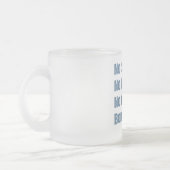 Körper durch mich Tassen-Verpackung Mattglastasse (Links)