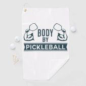 "Körper durch Pickleball" Microfiber Tuch (Insitu)