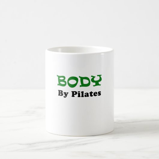 Körper durch Pilates Kaffeetasse (Mittel)