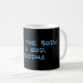 Körper eines Gottes Kaffeetasse (VorderseiteRechts)