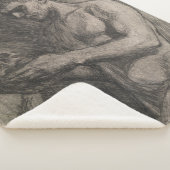 Körper eines Mannes, der einen Schädel hält (von A Sherpadecke (3/4)