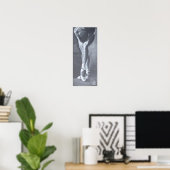 Körper eines Tänzers Poster (Heimbüro)