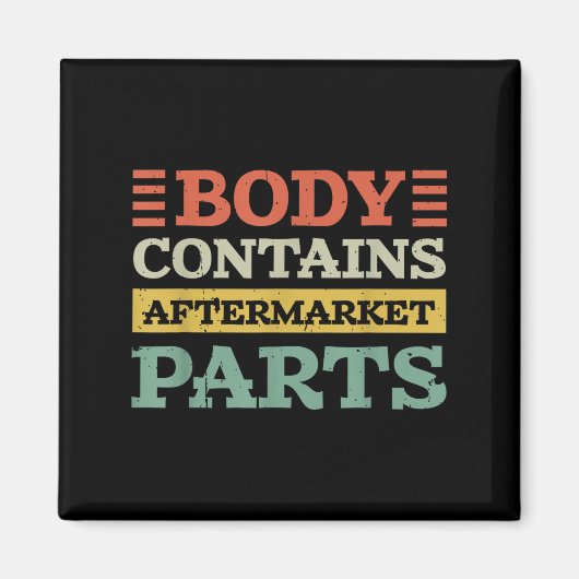 Körper enthält Aftermarket-Teile für Angesagt und  Magnet (Vorne)