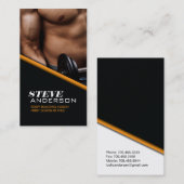 KÖRPER-GEBÄUDE-ZUG-GESCHÄFTS-KARTE VISITENKARTE (Vorne/Hinten)