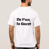 Körper im Bau T-Shirt (Rückseite)