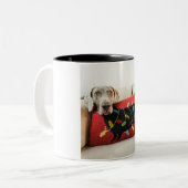 Körper-Kissen Zweifarbige Tasse (Vorderseite Links)