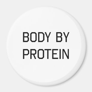 Körper nach Protein Magnet