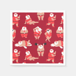 Körper positiv Weihnachtsfeiertag Serviette