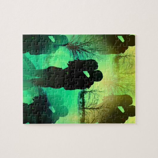 Körper-Sprachpuzzlespiel Puzzle (Horizontal)