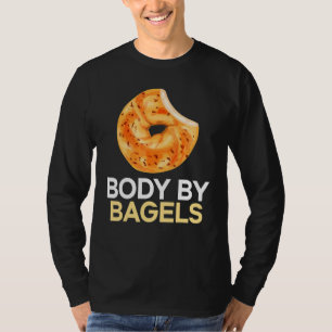 Körper von Bagels Feinschmecker Brotbäckerei Food  T-Shirt
