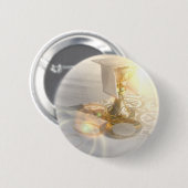 Körper von Christus-Knopf Button (Vorne & Hinten)