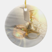 Körper von Christus-Verzierung Keramikornament (Hinten)