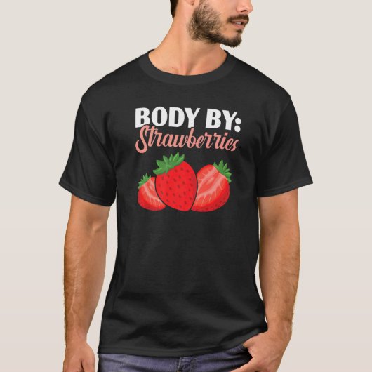 Körper von Erdbeeren Fruchtbeerfrucht-Erdbeere T-Shirt (Vorderseite)