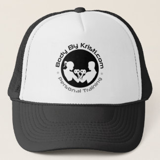 Körper von Kristi Trucker Hat-Black/Weiß Truckerkappe