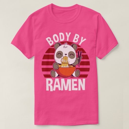 Körper von Ramen T-Shirt (Design vorne)
