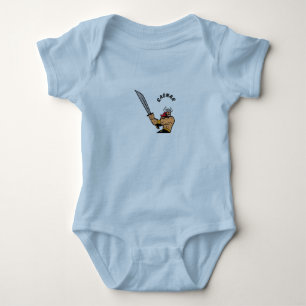 Körperanzug für einen kleinen Jungen, Hero Viking Baby Strampler