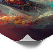 Körperaufstieg Dunkle Fantasie Science Fiction Kun Poster (Ecke)