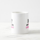 Körperbau mit Gewichten Kaffeetasse (Mittel)