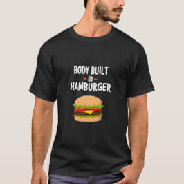 Körperbau von Hamburger Funny Feinschmecker Design T-Shirt