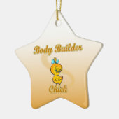 Körperbaukichle Keramik Ornament (Links)