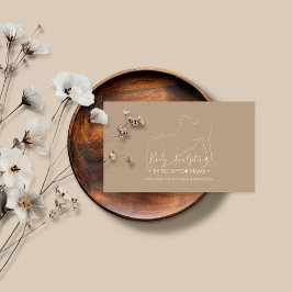 Körperbildhauerei konturierender Wellness-Center a Visitenkarte