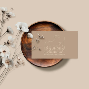 Körperbildhauerei konturierender Wellness-Center a Visitenkarte