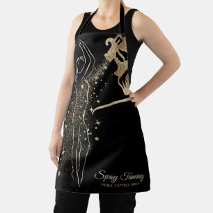 Körperbräunungsspray Glitter Sterne Make-up Schürze