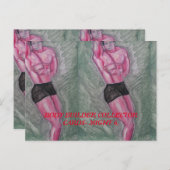 KÖRPERBUILDER SAMMLER KARTEN VON PAULA REILLY. (Vorne/Hinten)