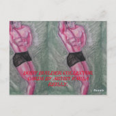 KÖRPERBUILDER SAMMLER KARTEN VON PAULA REILLY. (Rückseite)