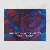 KÖRPERBUILDER SAMMLER KARTEN VON PAULA REILLY. (Rückseite)