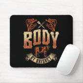 Körperchen nach Brisket Grillen Grill Grill Barkya Mousepad (Mit Mouse)