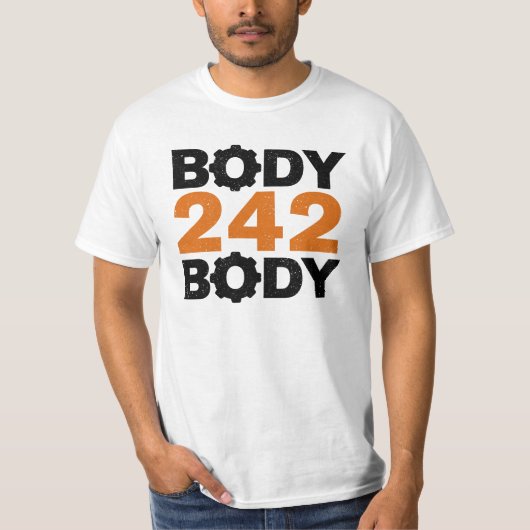 Körperfront 242 T-Shirt (Vorderseite)