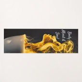 Körpergedanken und Soul Yogamatte (Vorderseite (Horizontal))