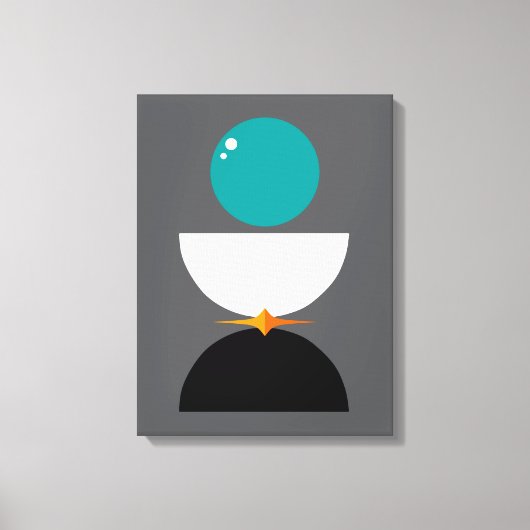 Körpergewicht Leinwanddruck (Vorderseite)