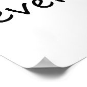 Körpergewicht Poster (Ecke)