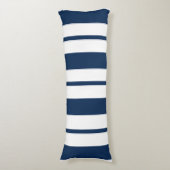 Körperkissengewebte Streifen Seitenschläferkissen (Vorderseite Vertikal)
