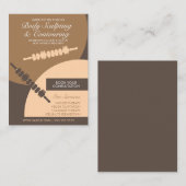 Körperkonturierung Körpermassage  Visitenkarte (Vorne/Hinten)