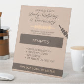 Körperkonturierung Körpermassage Vorteile Sockelschild (In Situ)